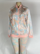 New adidas Marble Print SST Set - Pink Kids Lifestyle Size XL