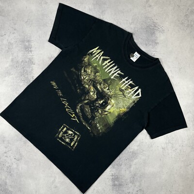 Vintage Machine Head  Unto The Locust  Tour Rock Band T Shirt 2011 Size Large