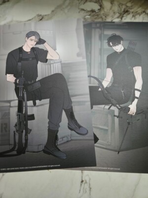 Fate Makes No Mistakes - Lezhin Postcards and photocard  BL YAOI Korean Manhwa