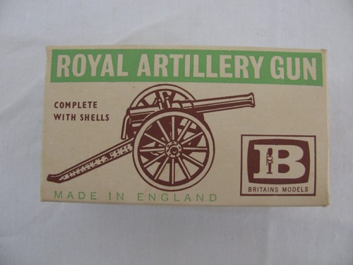 Cañón de artillería real fundido a presión 1/32 modelos británicos de colección con proyectiles #9700 nuevo de stock - Imagen 9 de 16