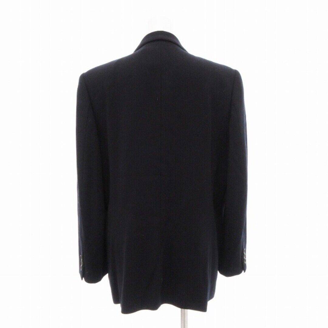 Aquascutum Navy Blue Blazer Double Fully Lined Notched Lapel Aquascutum Navy Blue Blazer Double Fully Lined Notched Lapel