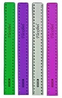 Stylex Lineal, Biegsam - 30 Cm - Farbig