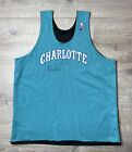 1996/97 Charlotte Hornets Ricky Pierce game worn jersey size 2xl Nba