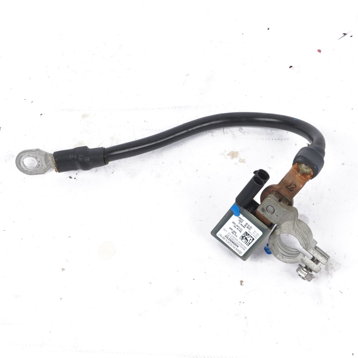 2013 MERCEDES E350 NEGATIVE BATTERY TERMINAL CABLE A0009052702 OEM