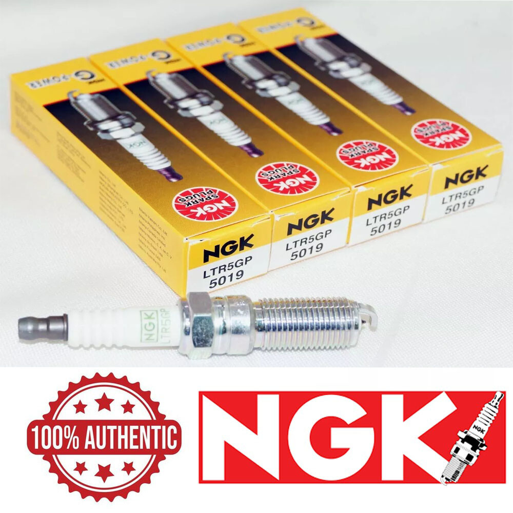 Set of 4 NGK 5019 Spark Plug - G-Power Platinum Allow LTR5GP
