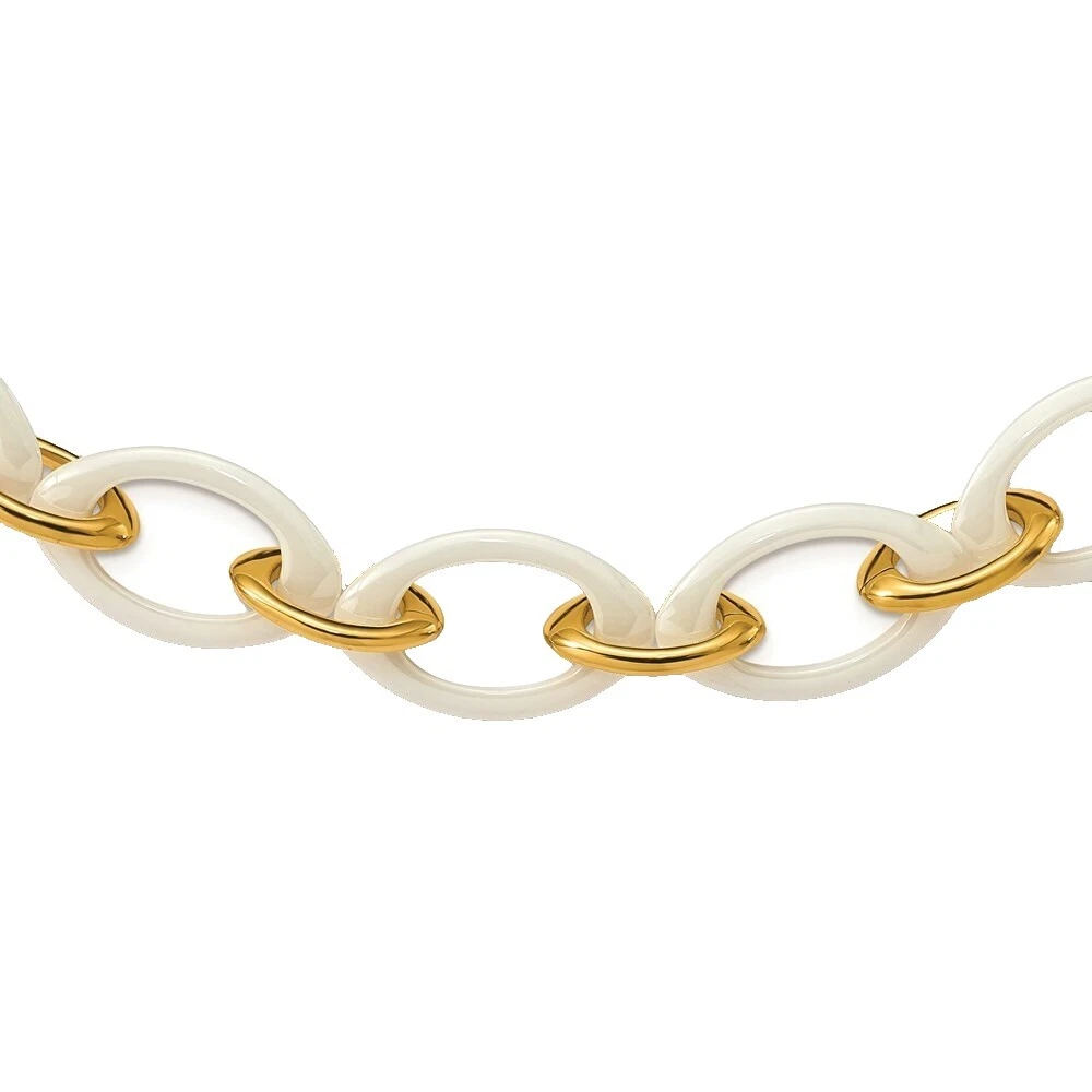 Collares de Moda de cerámica blanca