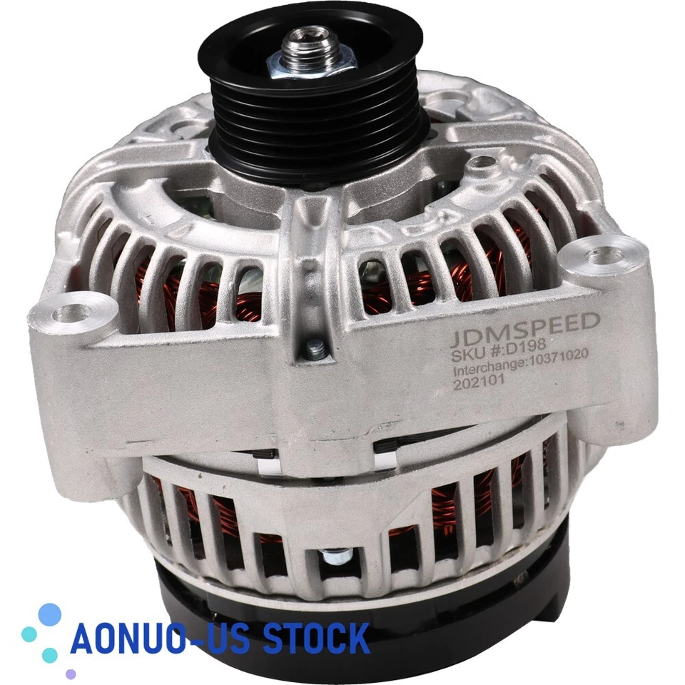 Alternator For Suburban Escalade 6.0L 4.8L 5.3L Chevy Silverado Pickup 2005-2007 Foto 2 de 4
