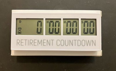 Retirement Countdown Timer