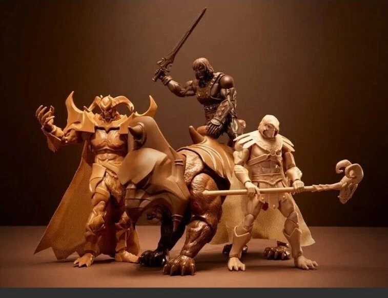 Virgil Abloh x MOTU Masters of the Universe Mattel Creations Set of 4 Brand New