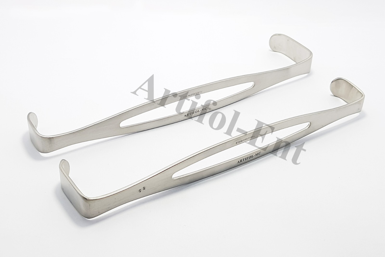Parker-Langenbeck Retractor Set Fig. 1+2; 21 cm 2 pcs # 118910313