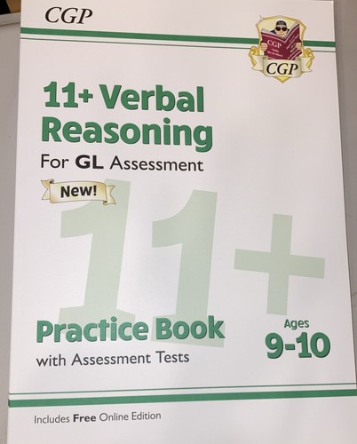 11+ GL V.R. Practice Book & Assessment Tests 9-10 (with Online Edition) CGP