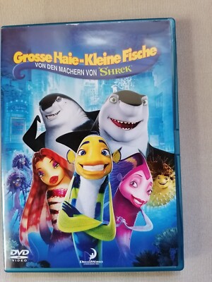 Kinder-DVD - ''GROßE HAIE - KLEINE FISCHE'' -  Dream Works 2005 - ca. 86 Min.