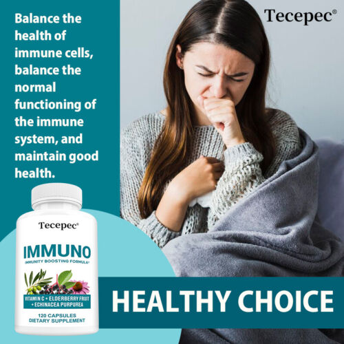 Immuno Capsules - Boost Immune System,Balance Immune Cells Health - Picture 7 of 15