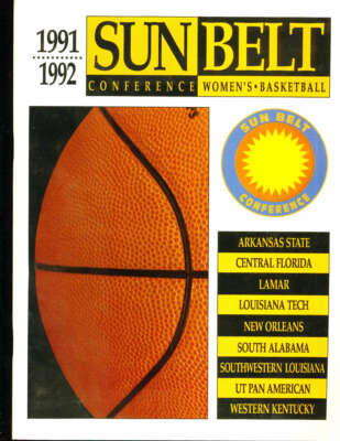 1991 Sun Belt Women's conference Basketball Guide bkbx25