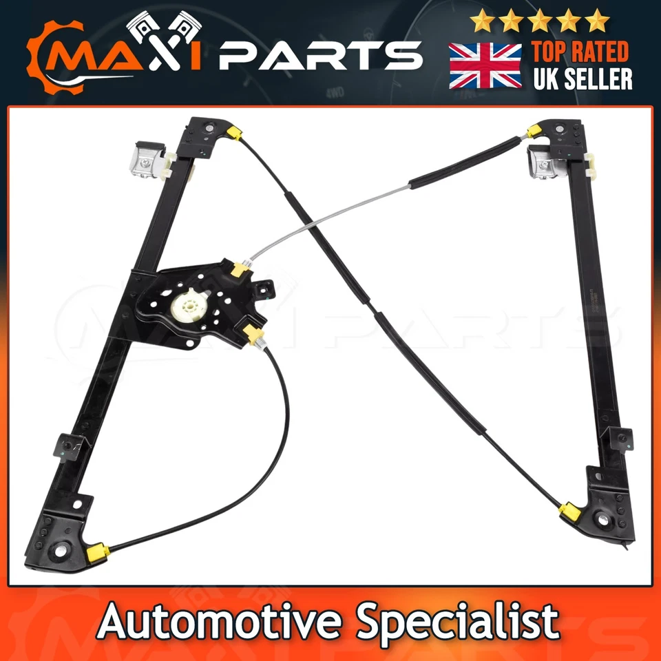 PEUGEOT EXPERT MK2 2007-2016 FRONT RIGHT DRIVER SIDE ELECTRIC WINDOW REGULATOR - Image 2 of 4