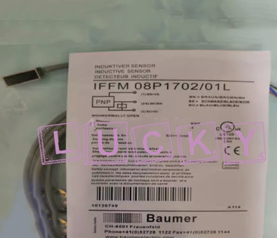 1PC NEW FOR BAUMER IFFM 08P1702/01L Proximity switch sensor replacement