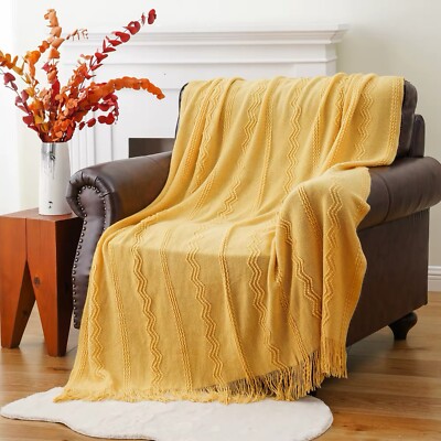 Neu Luxus Weihnachten Plaid Überwurf Decke für Bett Strick Überwürfe leichte Decke