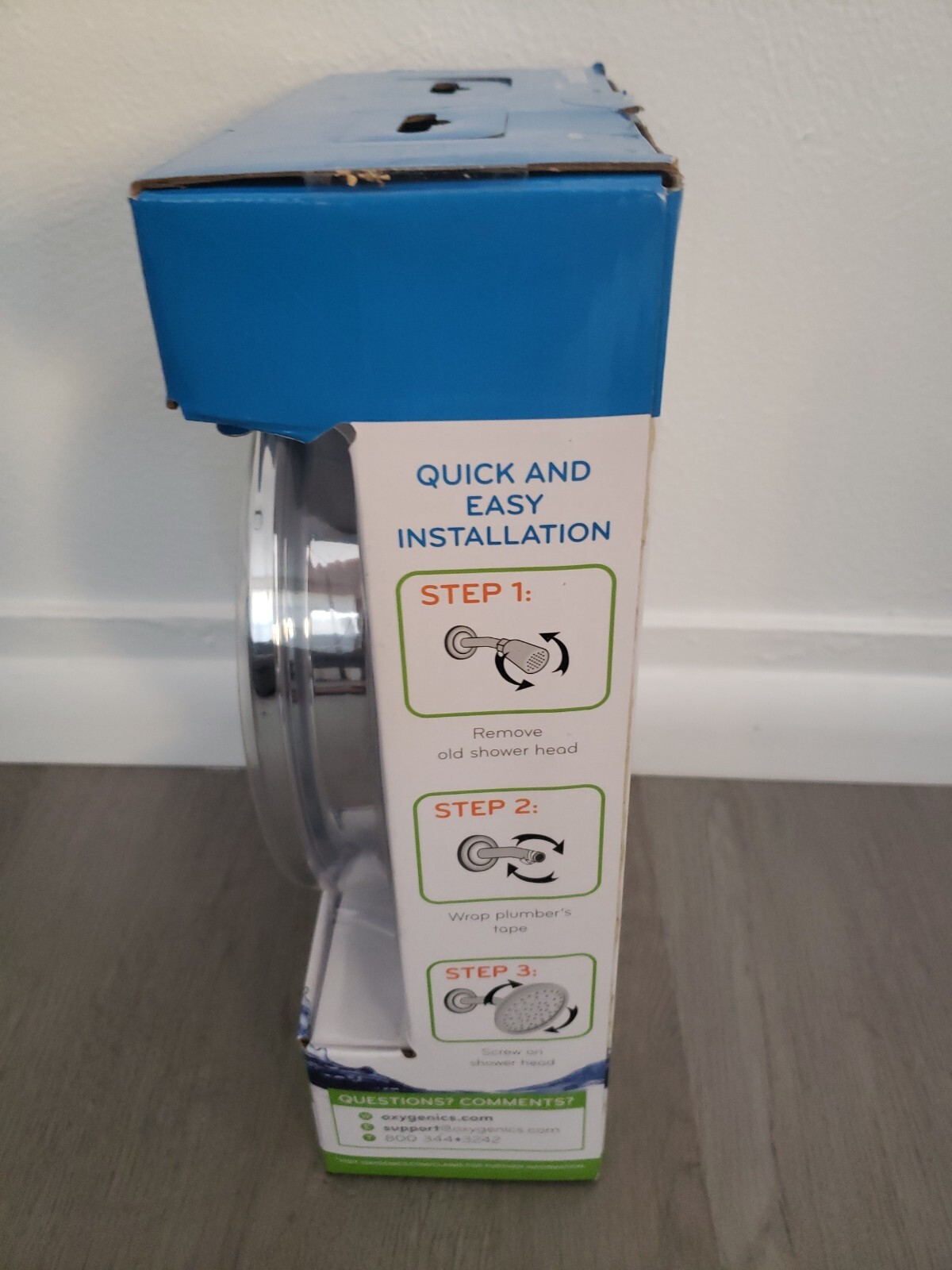 Oxygenics+Pure+Shower+Genius+Shower+Head+45268 for sale online eBay