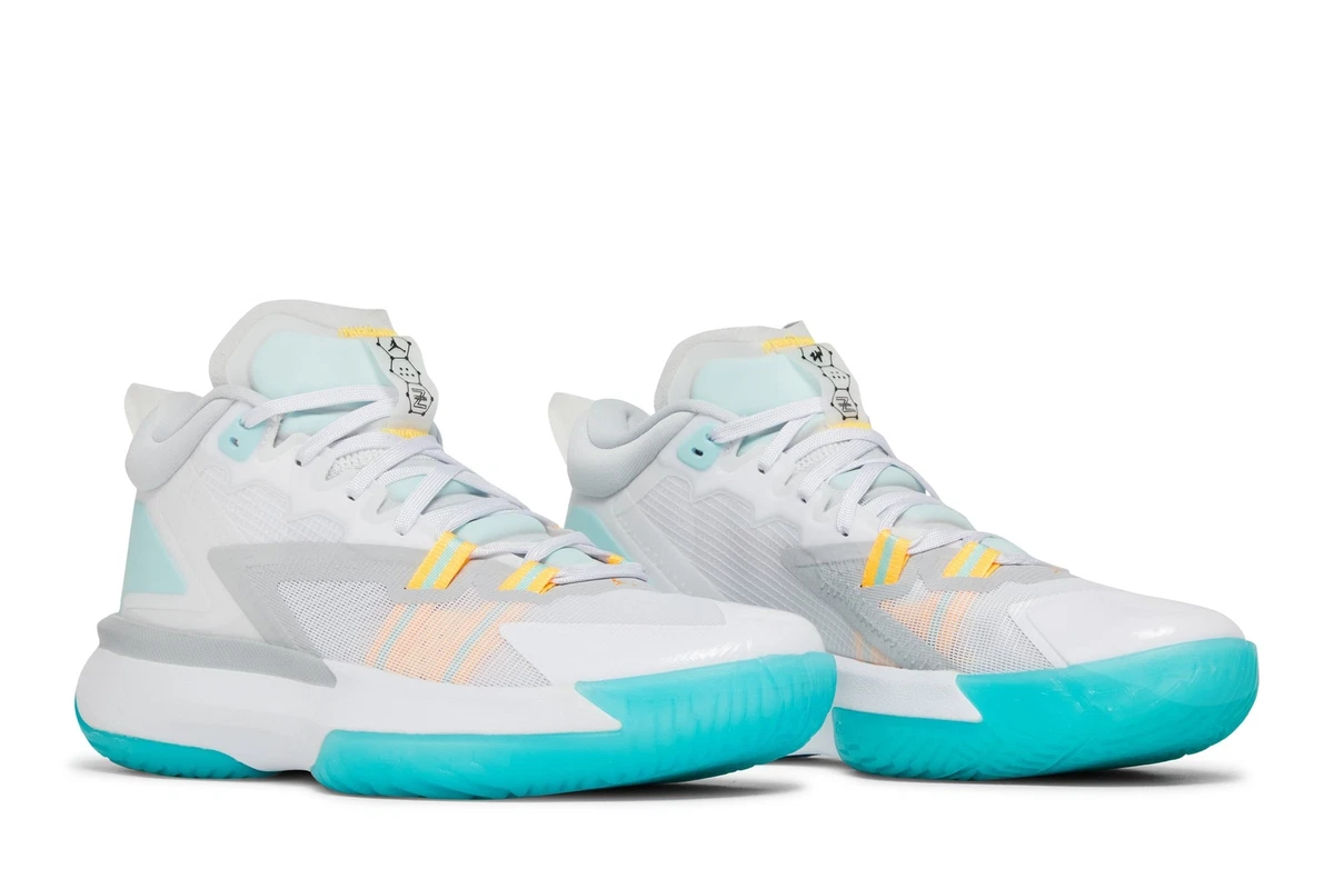 シューズ(男性用) Jordan Zion 1 White Dynamic Turquoise Las mejores ofertas en Jordan Zion 1 White Dynamic Turquoise | eBay