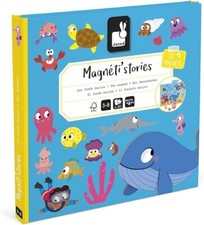 JANOD MAGNETI' STORIES BOOK THE SEABED BRAND NEW 3-8 YEARS 30 X MAGNETS