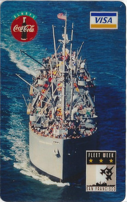 TK 375 USA Telefonkarte/Phonecard Kodak, Coca Cola & Swatch Fleet Week