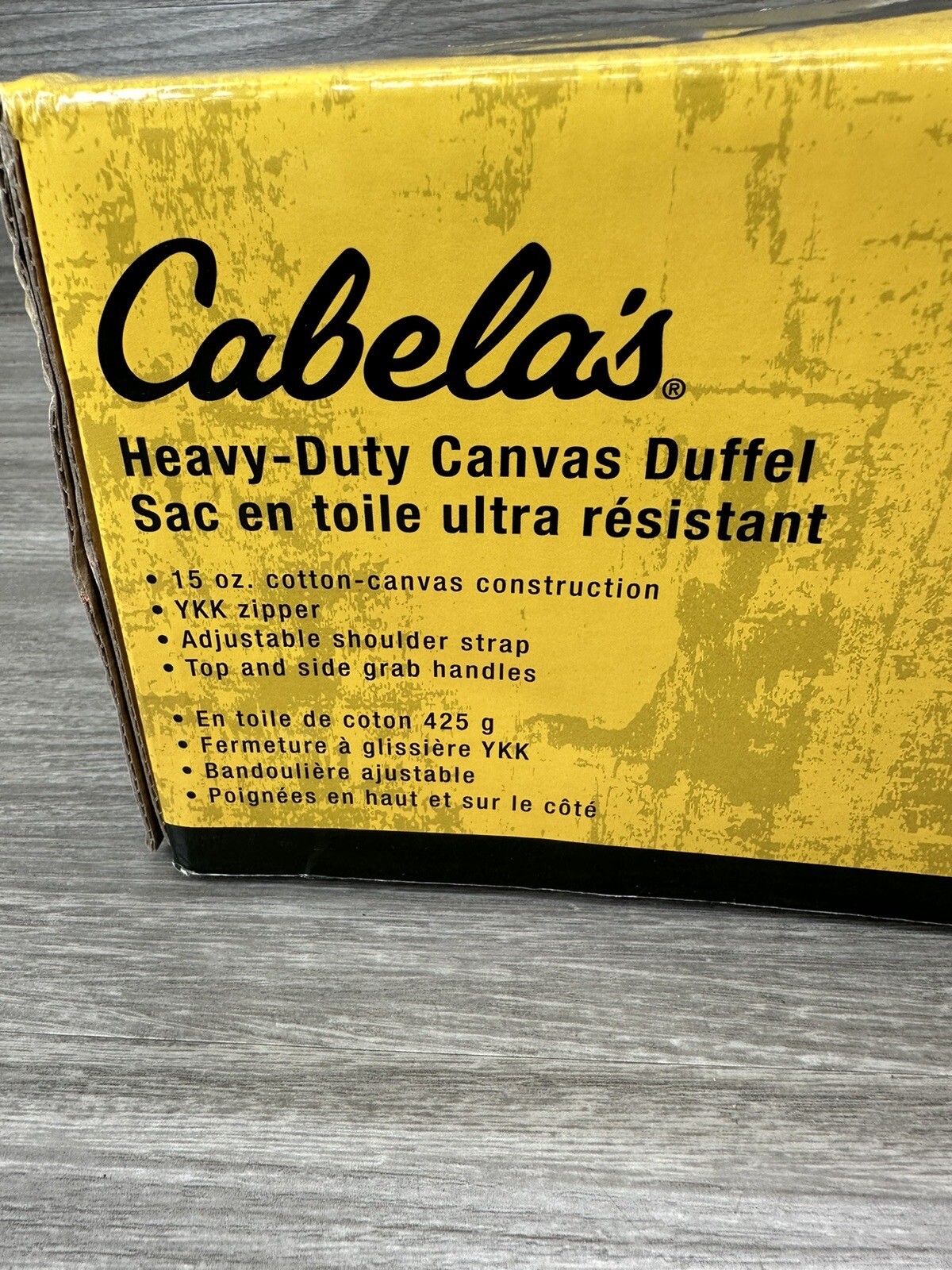 Cabela’s gear duffel bag Canvas Brown eBay