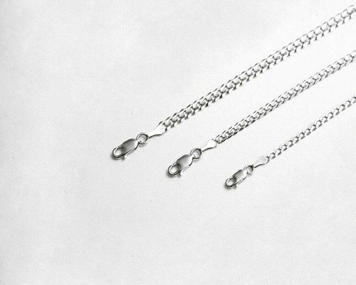 3MM-5MM Cuban Link Chain Necklace 