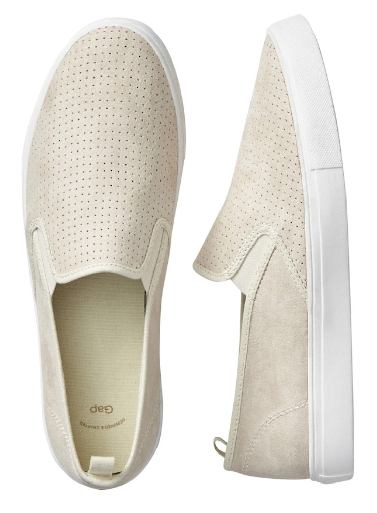 Women's Gap Slipon Sneakers Size 6, Size 7, Size 8, BLUE, BLACK, SAND eBay