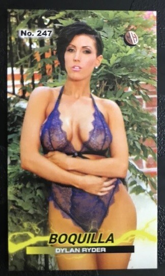 Dylan Ryder rare MH Boquilla #'d 2/3 Tobacco card no. 247