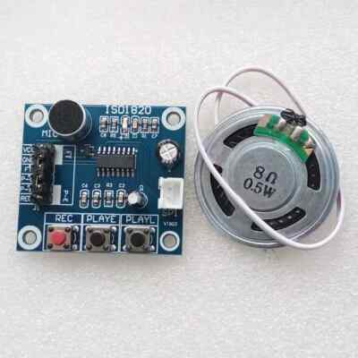 ISD1820 Sound Voice Recording Playback Module With Mic Sound Audio Loud speaker