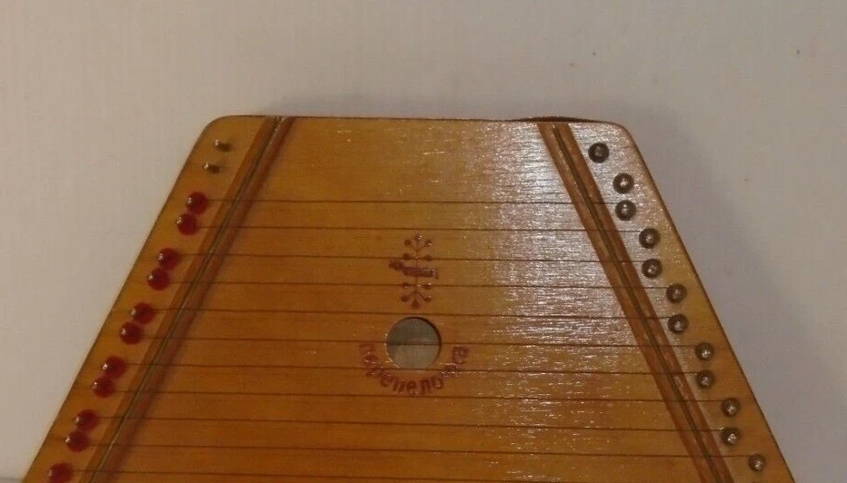 Vintage The Music Maker Nepenenoyka Lap Harp Zither Instrument eBay
