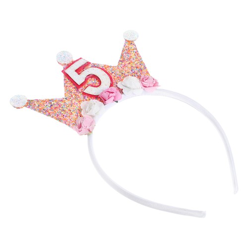Cerchietto corone principessa per bambini cerchietto glitter bambina bambino - Foto 8 di 12