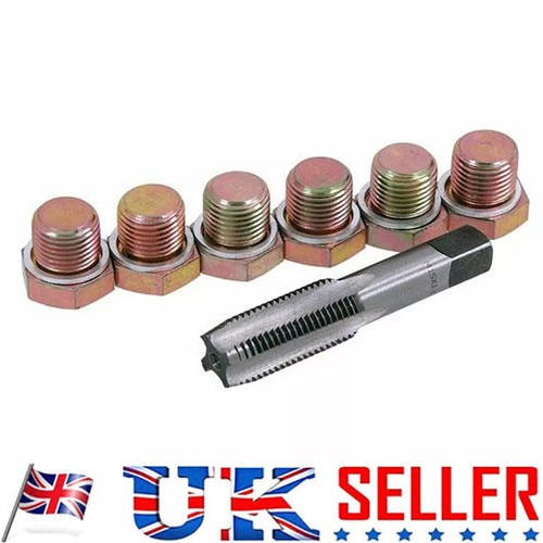 UK M15 X 1.5MM Oil Pan Thread Repair Kit Set Sump Oil Drain Plug Repair