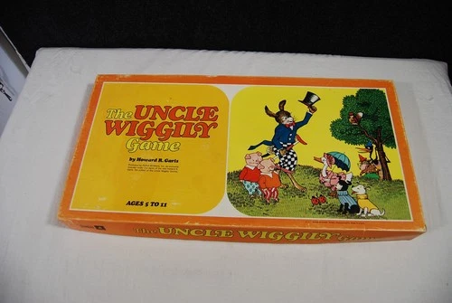 Vintage 1971 Uncle Wiggily Board Game Parker Brothers  Missing 2 Figurines
