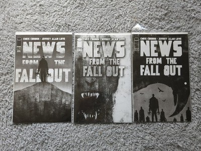 Image Comic LOT NEWS FROM THE FALLOUT issues 1-3  Chris Condon NEW Boarded