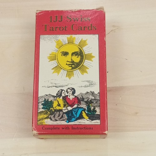 1JJ Schweizer Tarotkarten von Stuart Kaplan 78 Karten & Anleitungen 1974 Farbe  - Bild 5 von 15