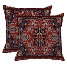 Throw Pillow Covers Home Art Decor, 18 x 18 Inches Set of 2 Cushion Couch Sof...