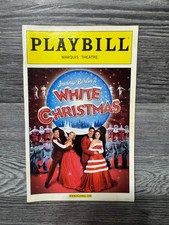 IRVING BERLIN'S WHITE CHRISTMAS, MARQUIS THEATRE, DEC 2009, BROADWAY PLAYBILL