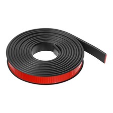 20mmx3000mm Flexible TPE Self Adhesive U-Shape Veneer Edging Edge Banding Black