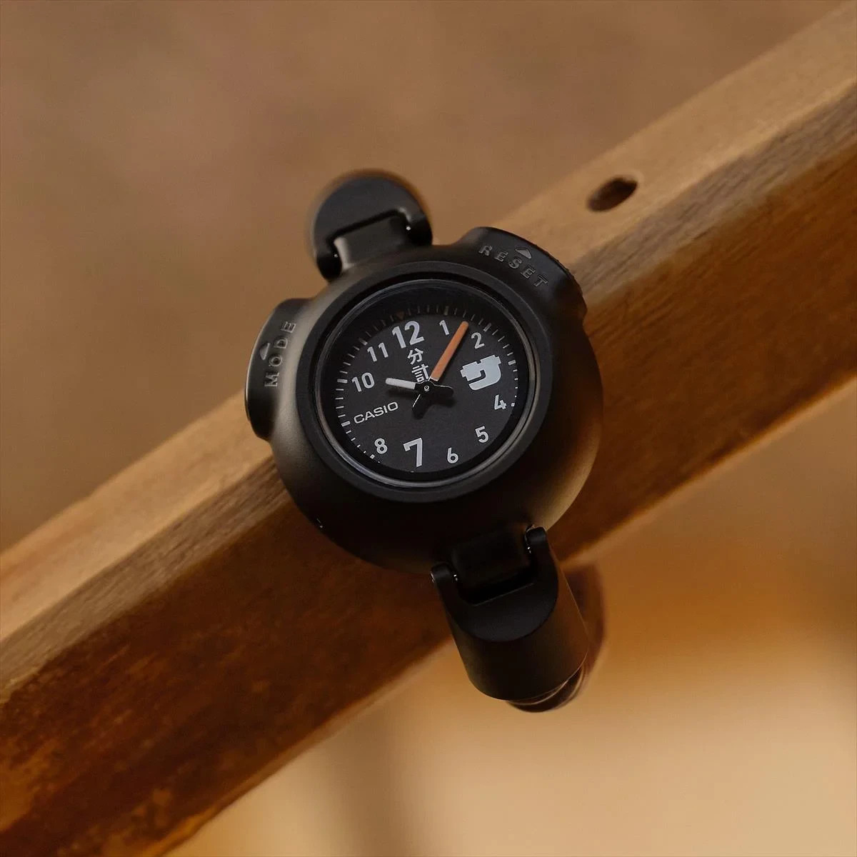 CASIO x Sauna Ikitai SAN-100H-1BJR Sauna Watch Black Japan