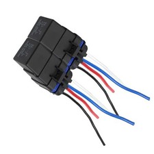 Pack 40A 1V Starter Relay Switch 4PIN Auto Relay JD91-1H-1VDC with Harness 2