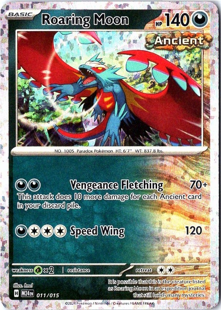 Roaring Moon 011/015 McDonald's Promos 2024 HolofoilNM