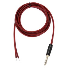 Gold Plated Mono TS Cable, 6.6ft with TS Connector for Unbridled Cable