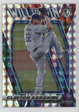 2021 Panini Mosaic Will to Win Mosaic Prizm Clayton Kershaw #WTW5 04cw