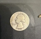 1941 Washington Quarter G Good 90% Silver 25c US Coin Collectible