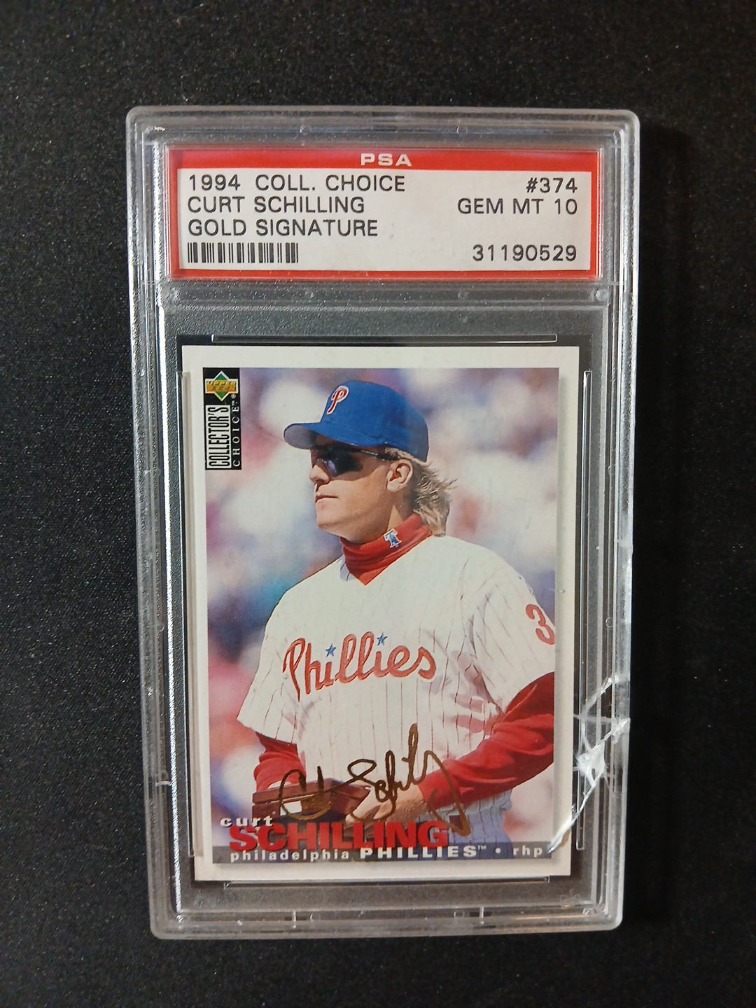 1995 Upper Deck Collector's Choice - Curt Schilling #374