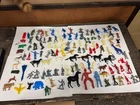 Vintage HUGE Army Men Civil War Animals Marx TimMee Auburn IDEAL LOT 113 pcs