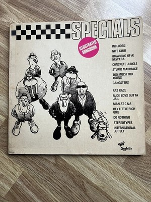 The Specials Illustrated Songbook Ska Two Tone Rare