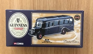 Corgi GuinnessBedford OB Coach limitedd edition
