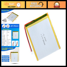 2800mAh 3.7V Rechargeable Lipo Battery Pack with JST PH2.0mm Connector for Devic